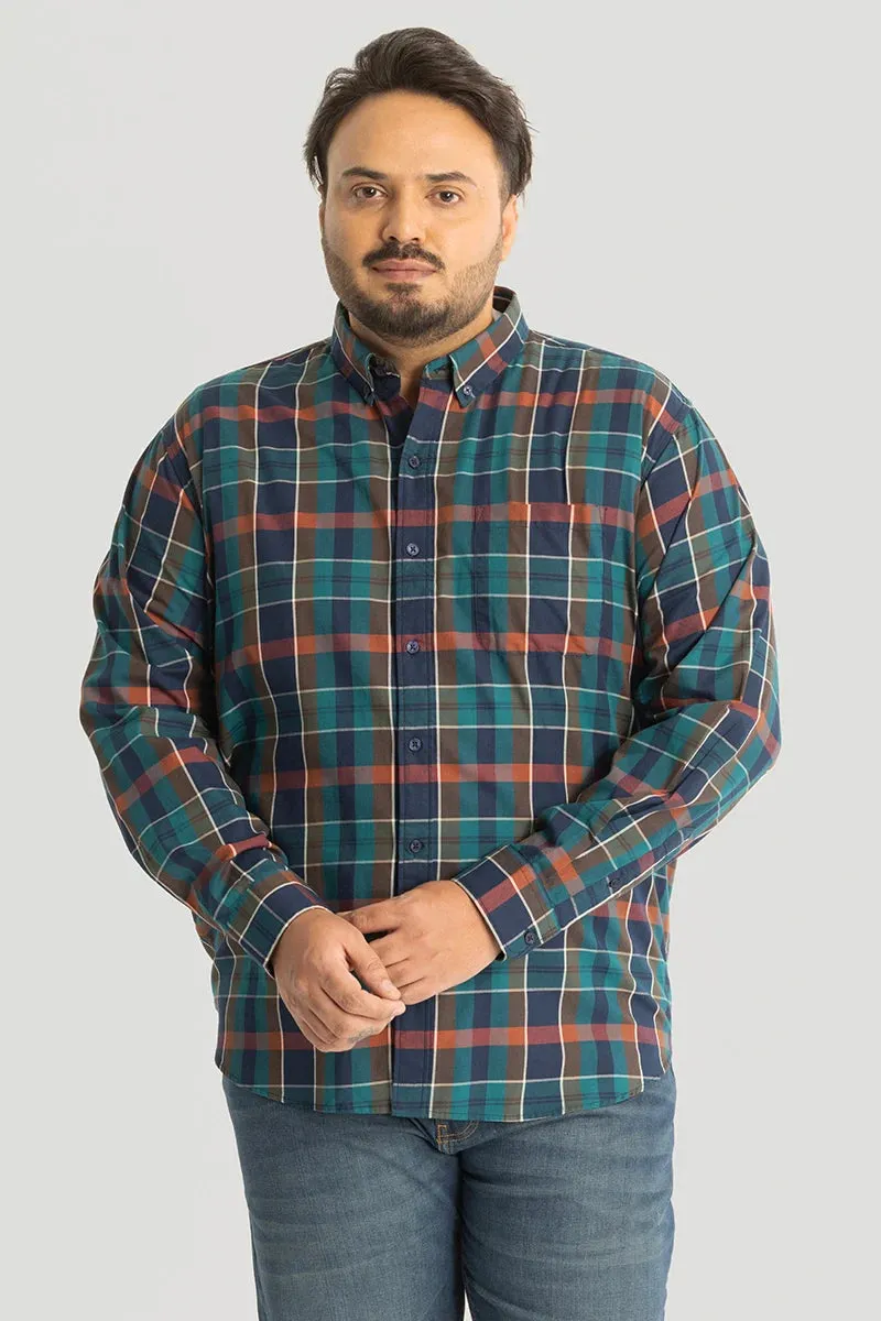 Adriano Blue Checks Shirt