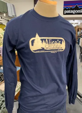 ALI-ALG540A M'S ALICE'S ANTIQUE LOGO LS TEE G540