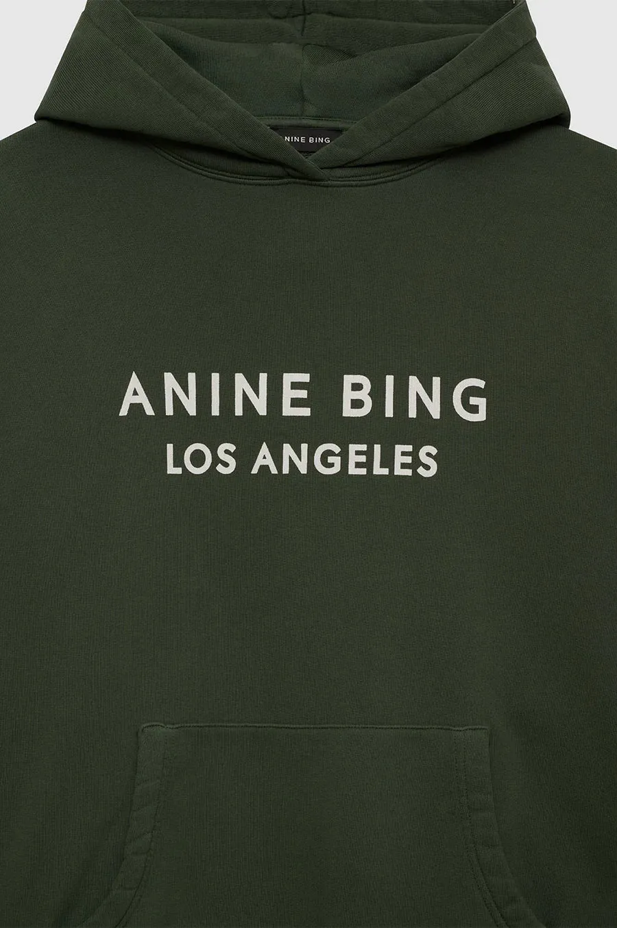 Anine Bing Alto Hoodie in Dark Olive