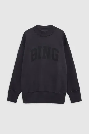 Anine Bing Bradie Sweatshirt Bing in Black