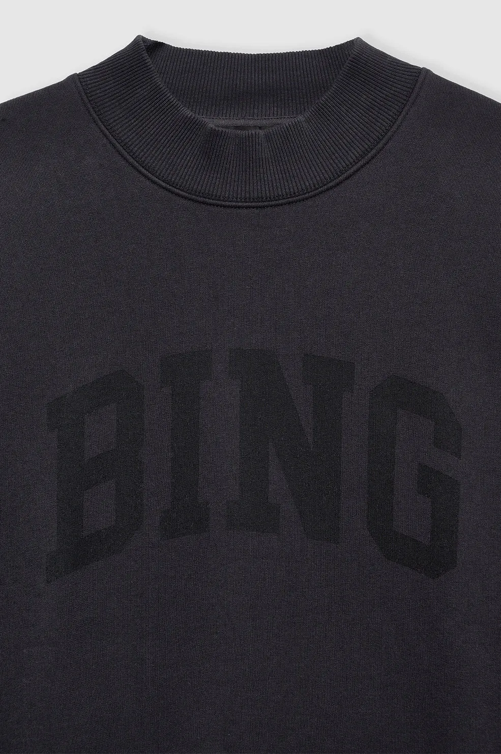 Anine Bing Bradie Sweatshirt Bing in Black