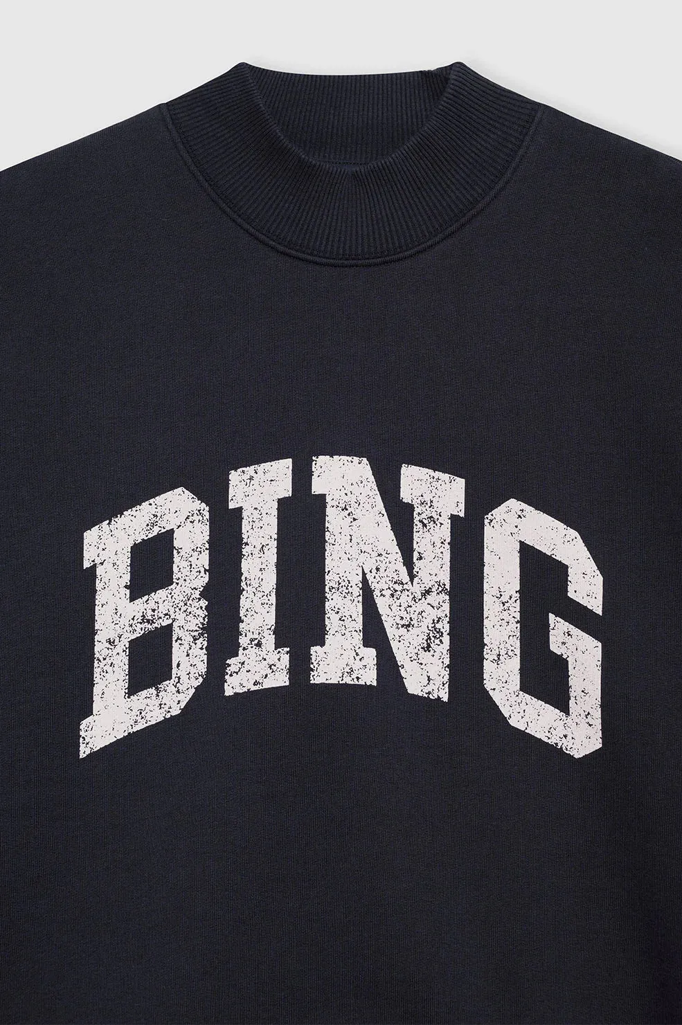 Anine Bing Bradie Sweatshirt Bing in Navy