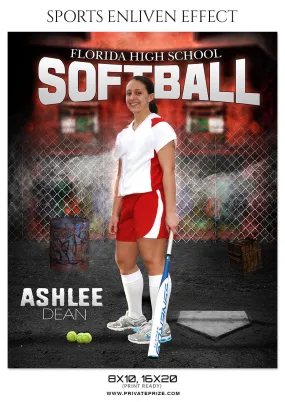 ASHLEE DEAN SOFTBALL SPORTS ENLIVEN EFFECT