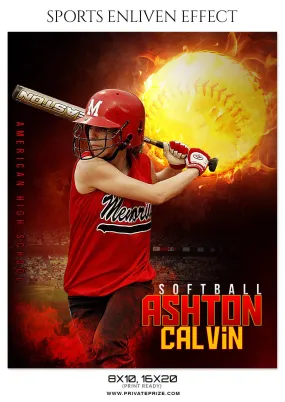 ASHTON CALVIN-SOFTBALL - SPORTS ENLIVEN EFFECT