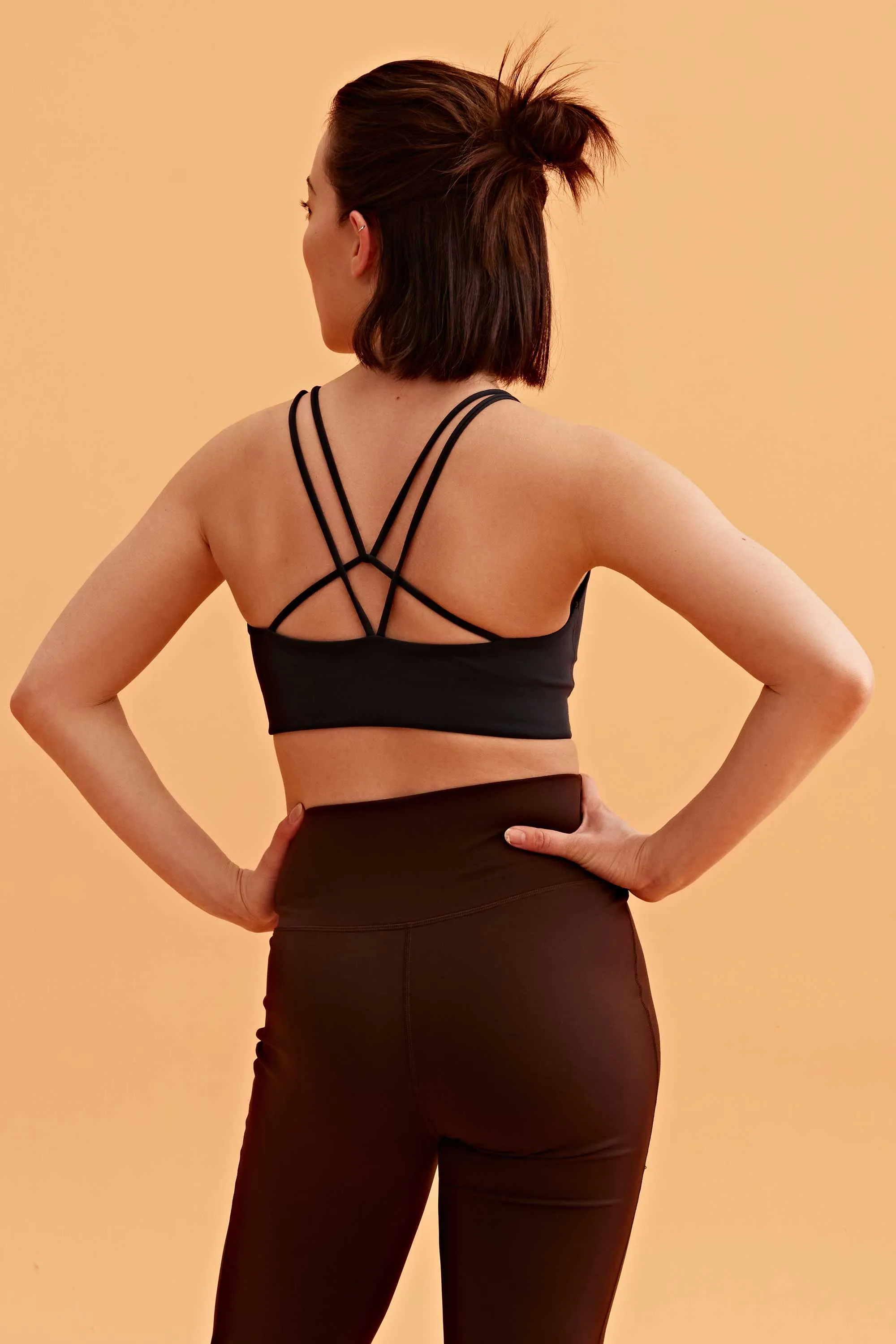 Ballet High Neck Bra Top