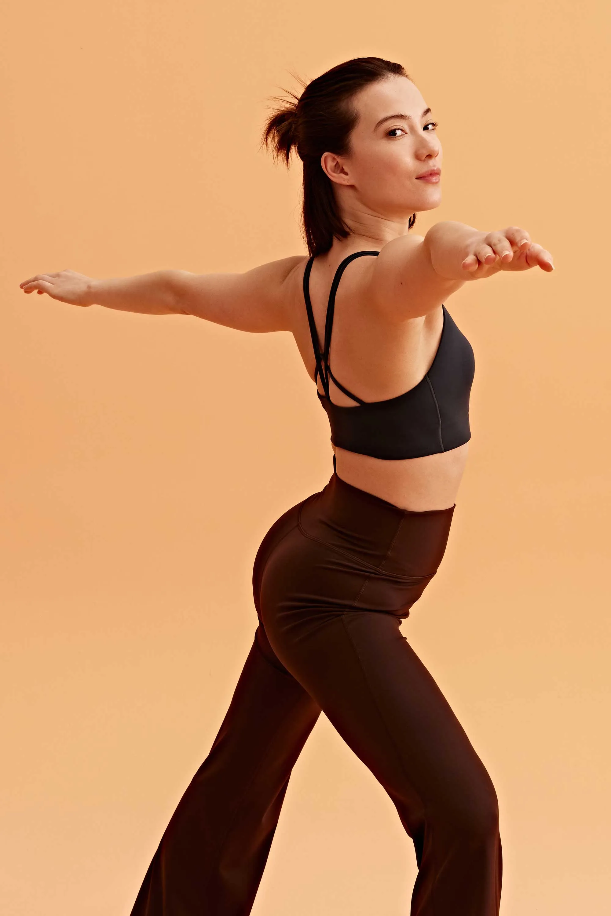 Ballet High Neck Bra Top