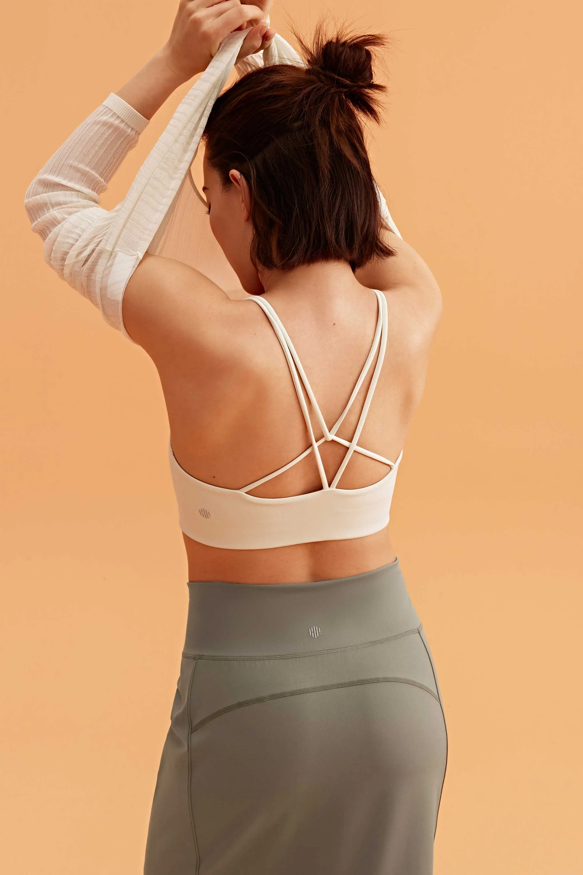 Ballet High Neck Bra Top