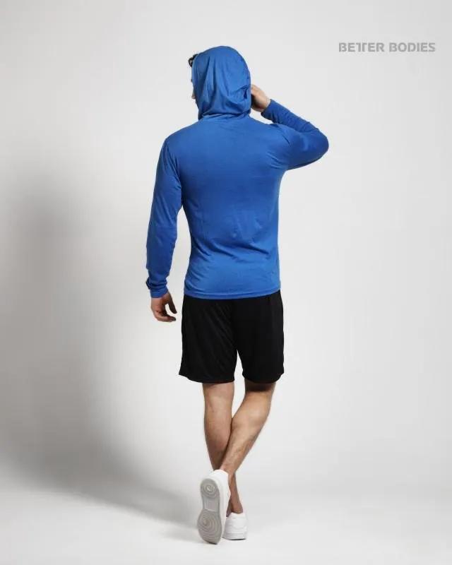 Better Bodies Mens Soft Hoodie - Bright Blue