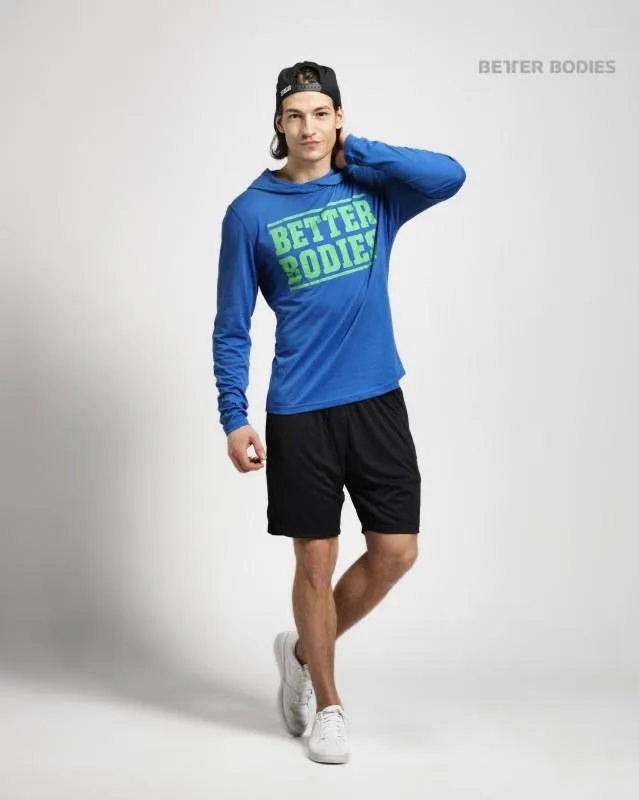 Better Bodies Mens Soft Hoodie - Bright Blue