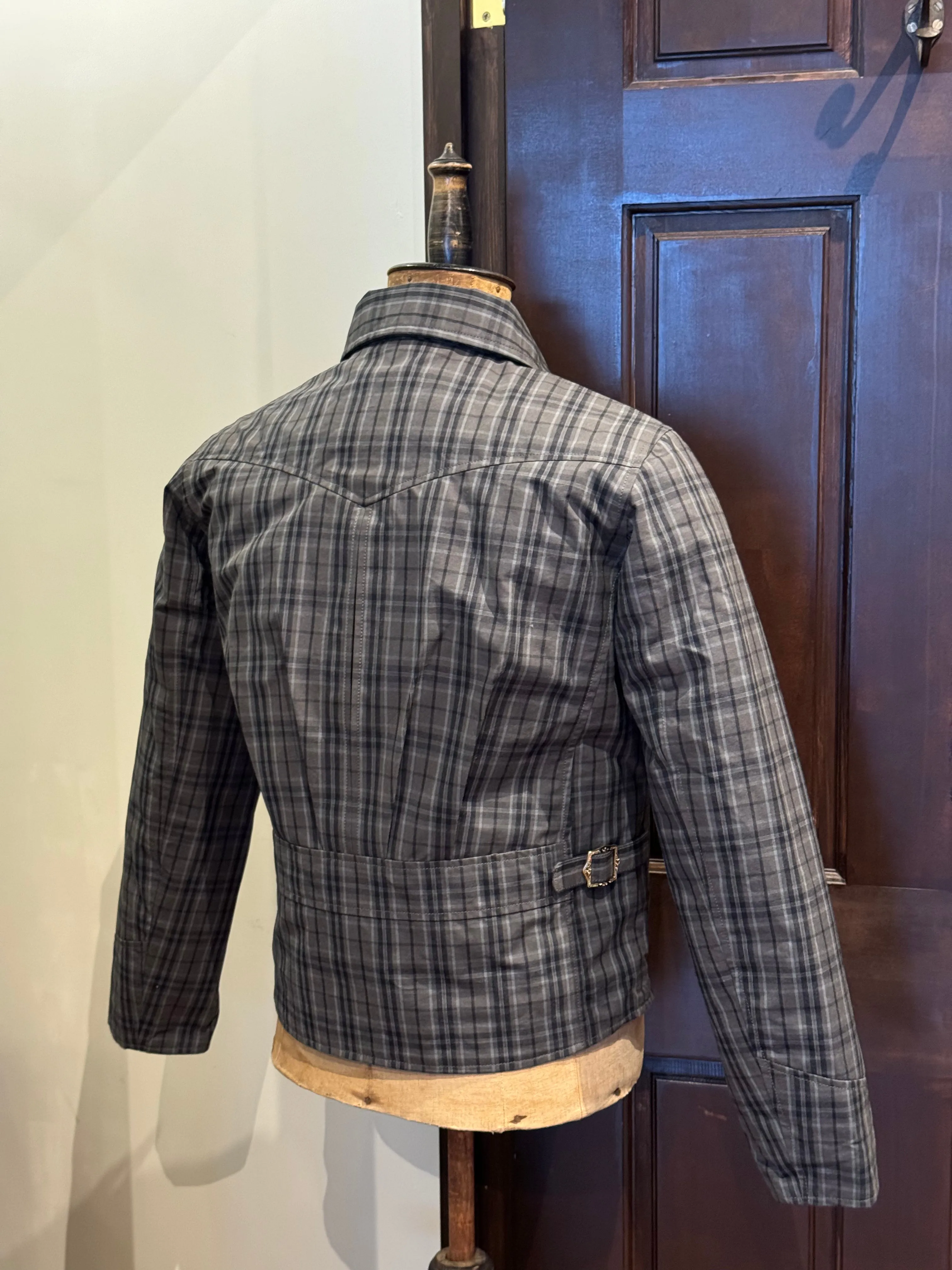 BLD148 WAXED COTTON SPORTS JACKET