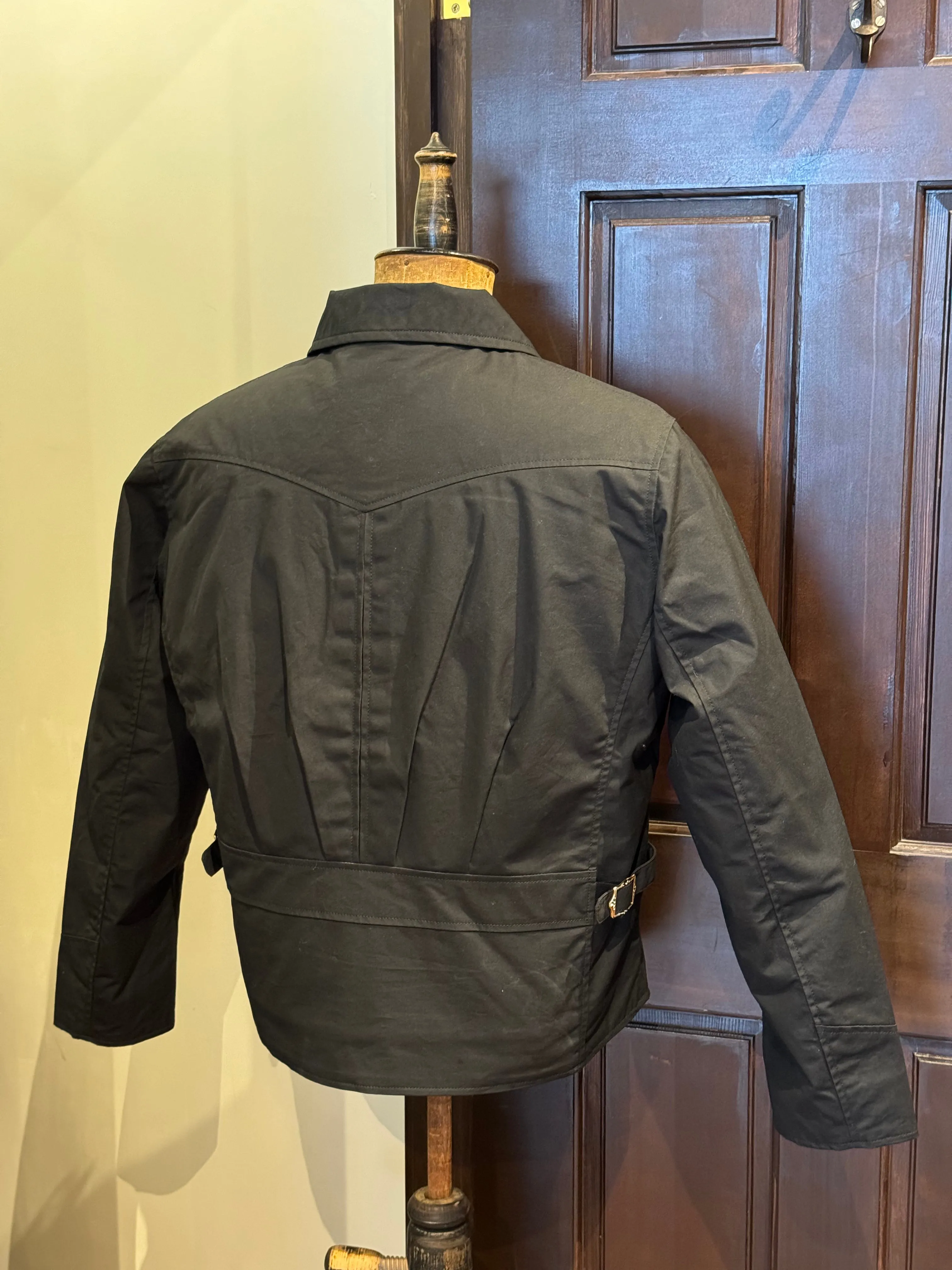 BLD148 WAXED COTTON SPORTS JACKET