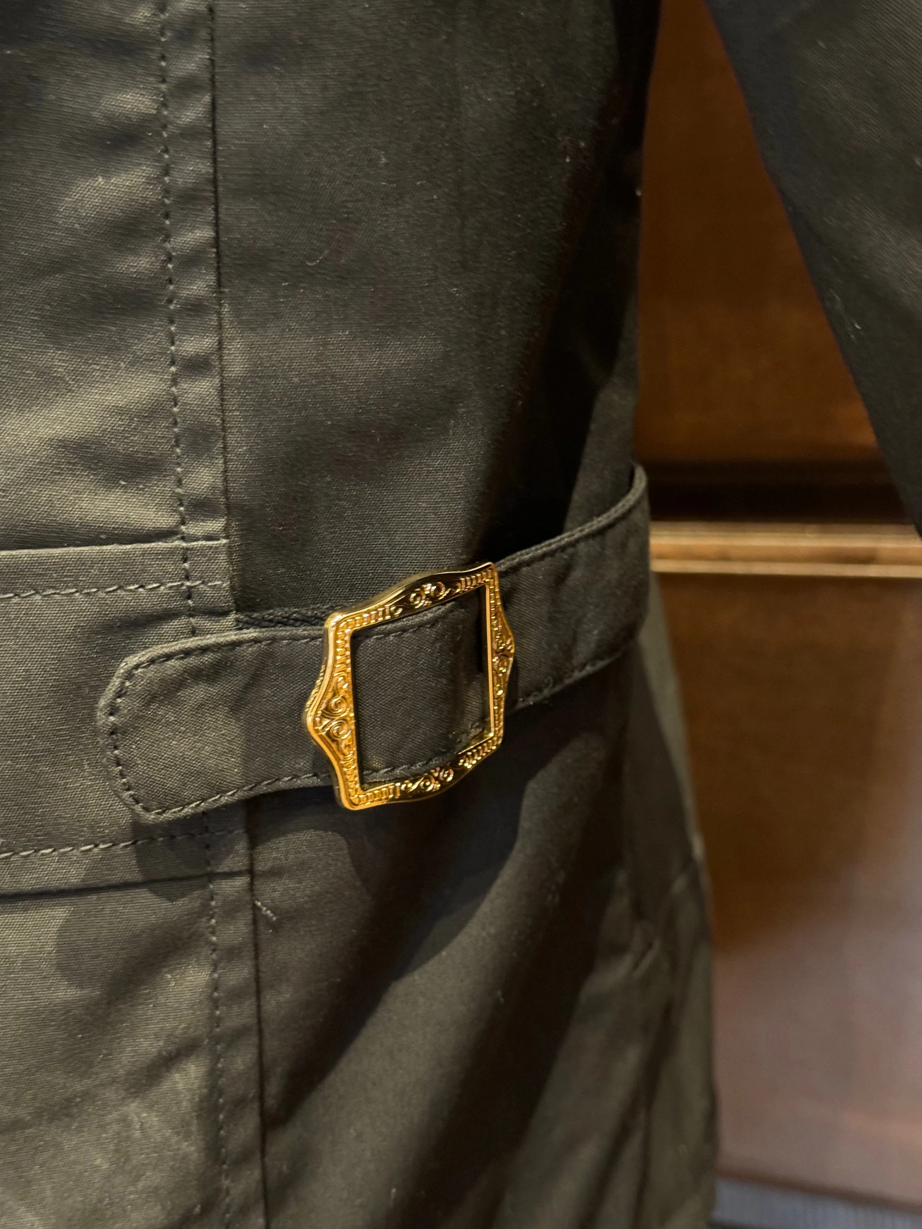BLD148 WAXED COTTON SPORTS JACKET