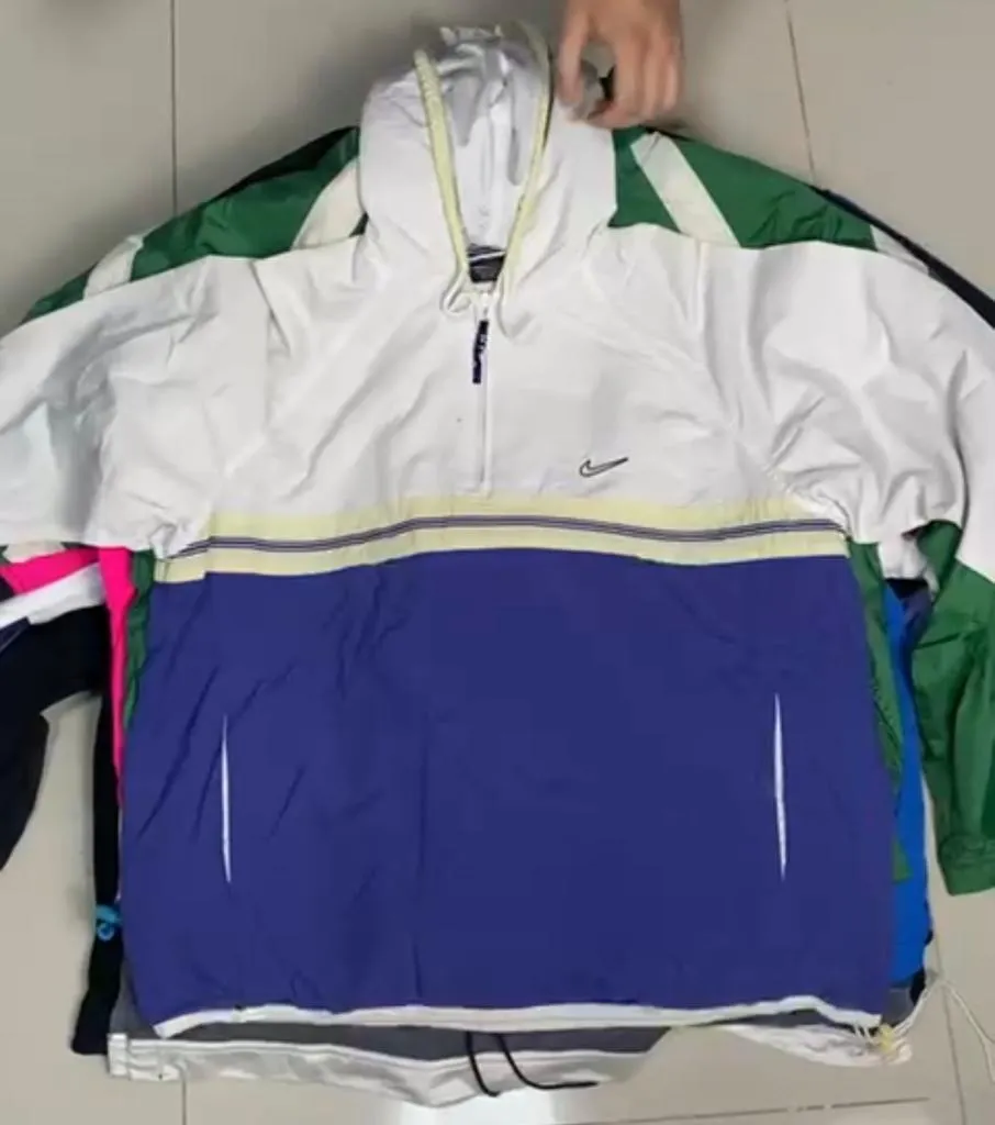 Branded sports jackets/windbreakers (Nike, adidas etc)- 20 piece