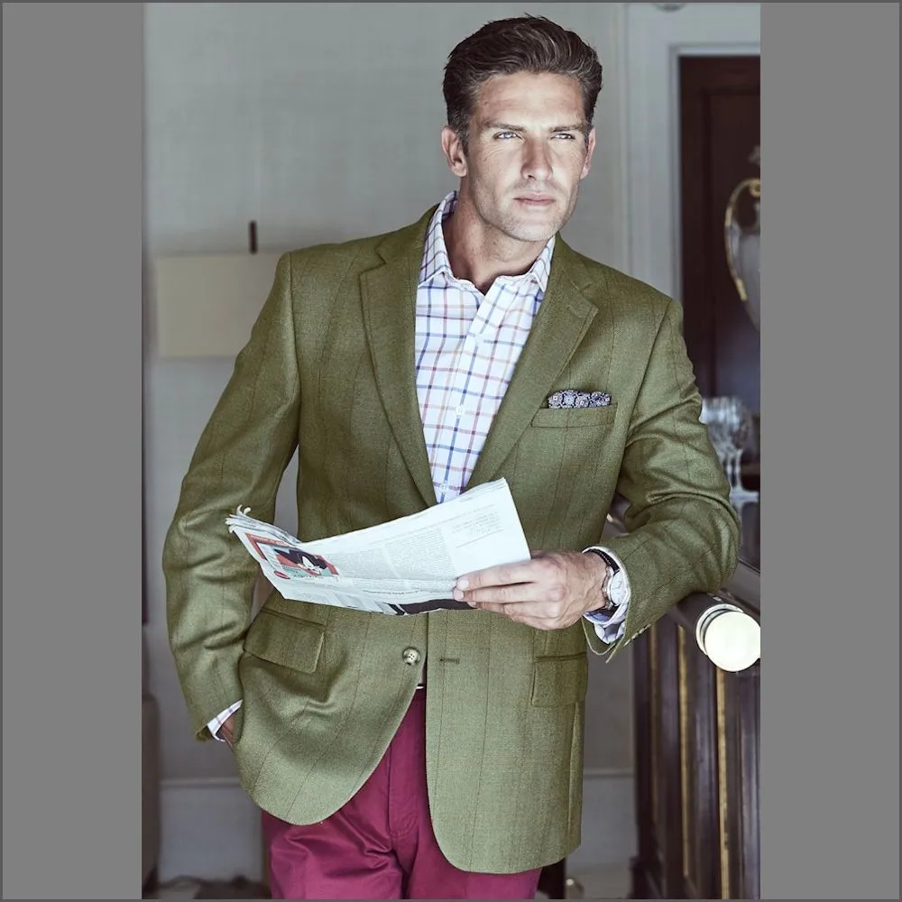 Brook Taverner Helsinki Pure New Wool Tweed Jacket>