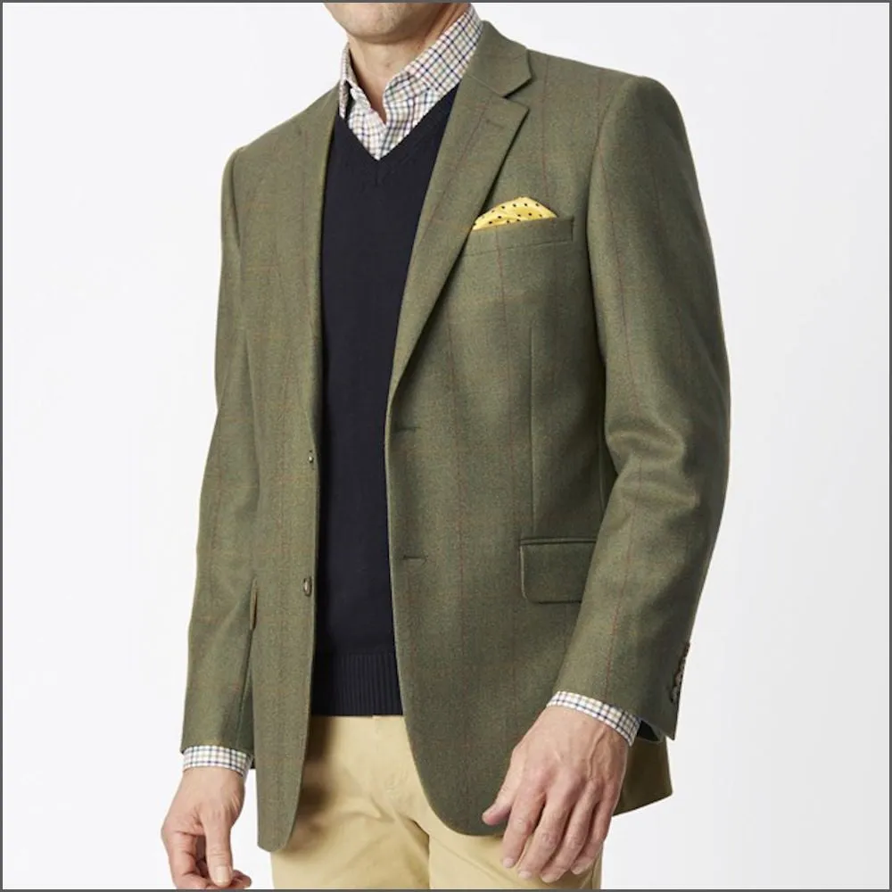 Brook Taverner Helsinki Pure New Wool Tweed Jacket>