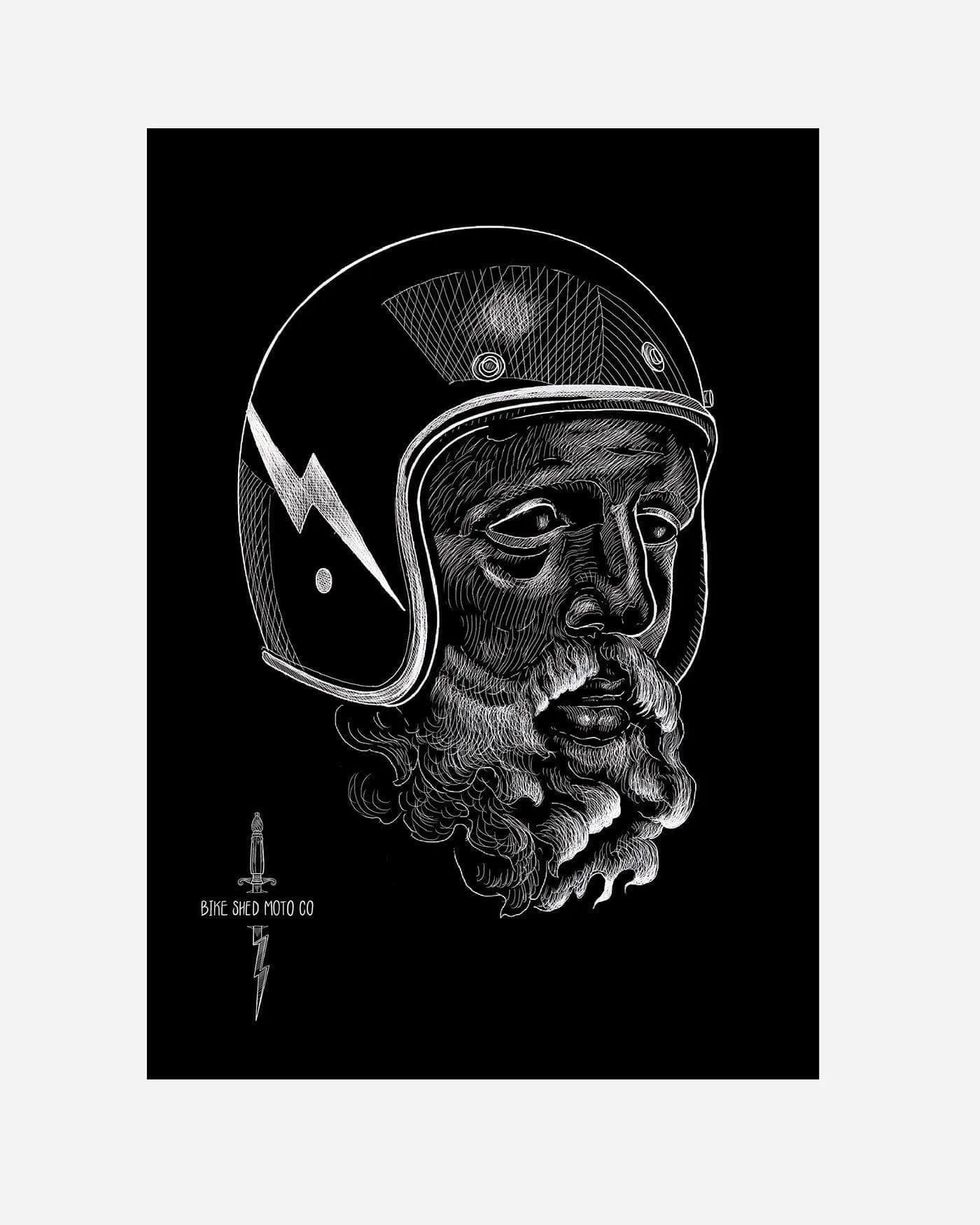 BSMC 'Gods In Helmets' Triptych Prints