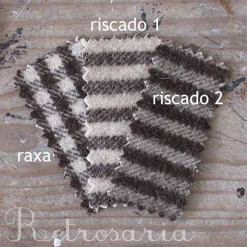 Thick and Cozy Fulled Wool Burel Fabric