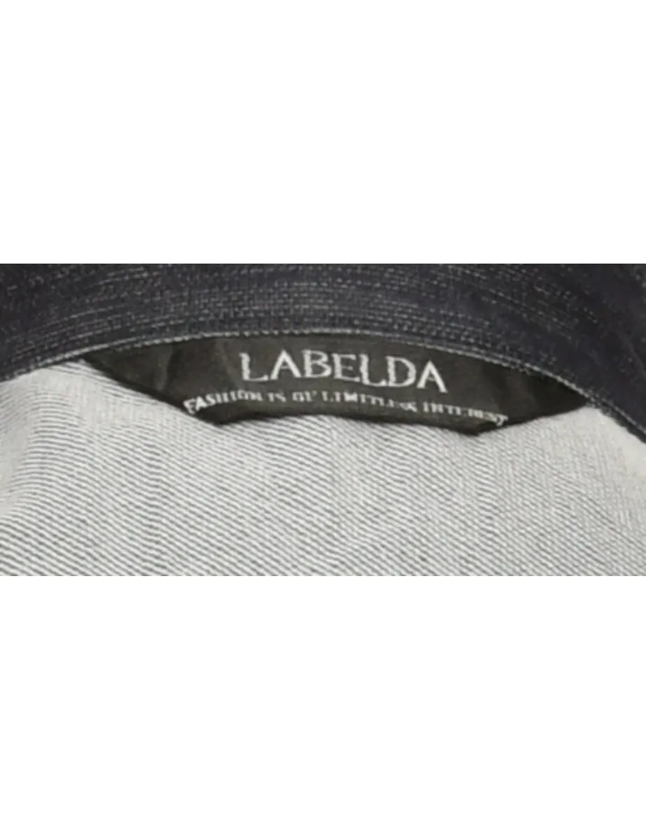 Button-Front Grey Jacket - XL