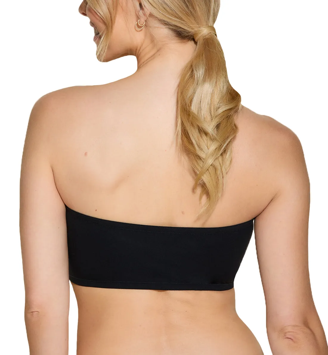 Cosabella Free Cut Micro Curvy Bandeau Bra (FRECM1113) - Black