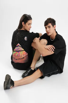 COSMIC TRIPPIN OVERSIZED UNISEX TEE