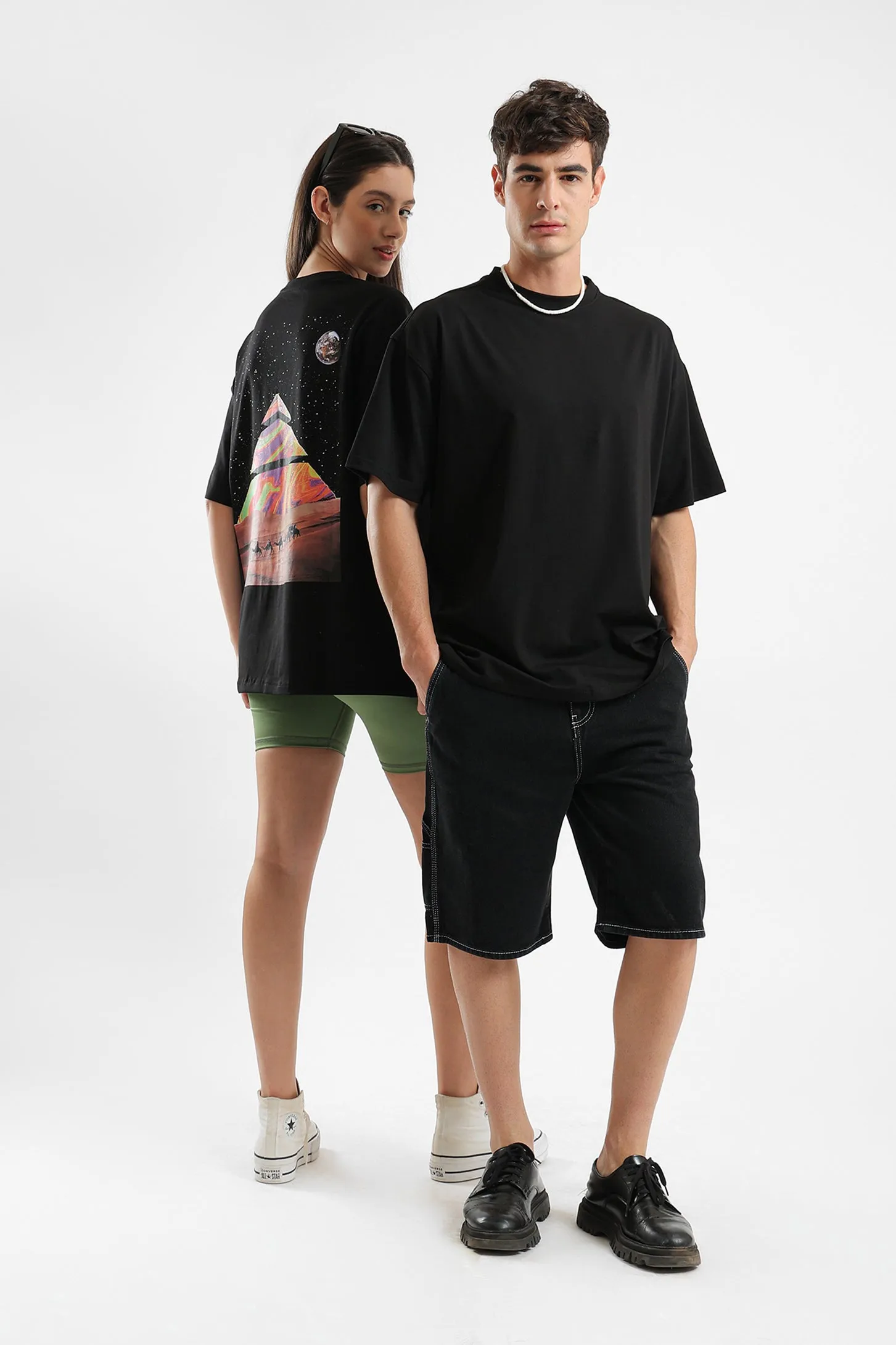COSMIC TRIPPIN OVERSIZED UNISEX TEE