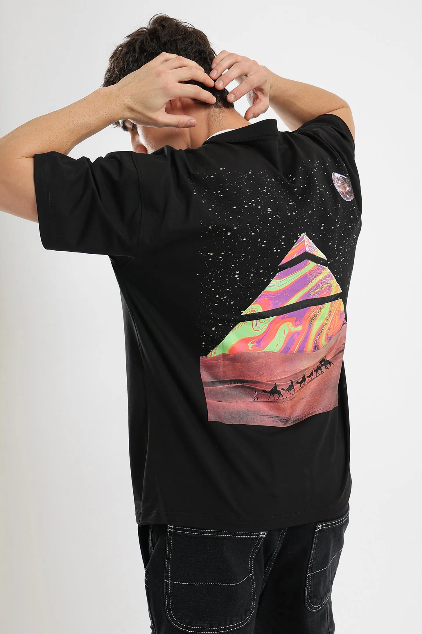 COSMIC TRIPPIN OVERSIZED UNISEX TEE