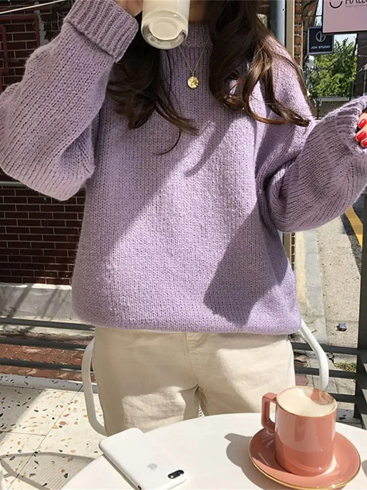 Cozy Chromatic Knitted Sweaters