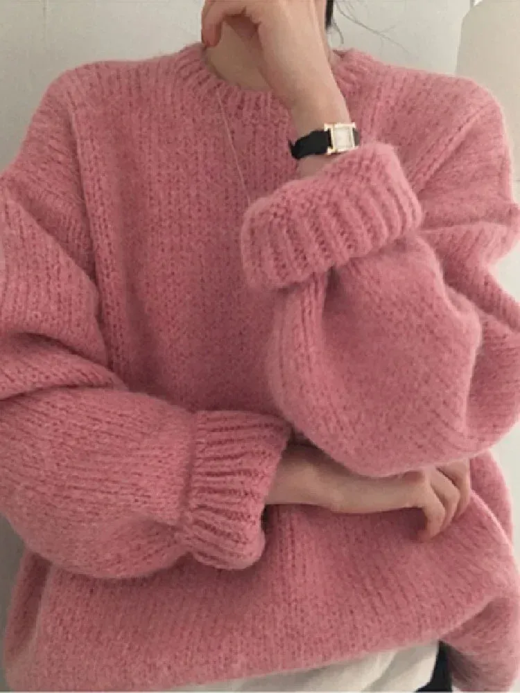 Cozy Chromatic Knitted Sweaters