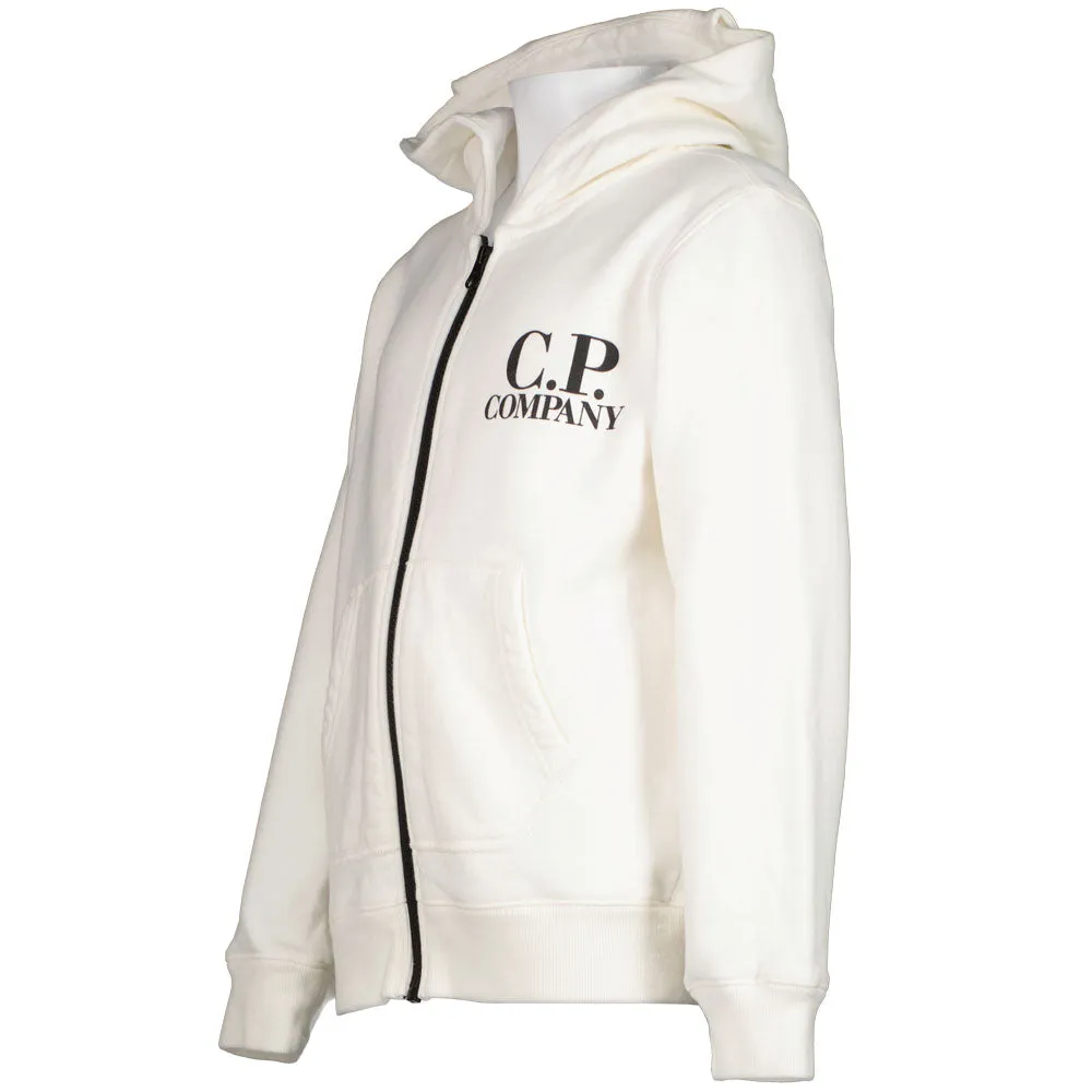 C.P. Junior Goggle Hooded Zip Sweat