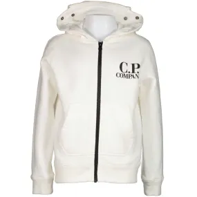 C.P. Junior Goggle Hooded Zip Sweat