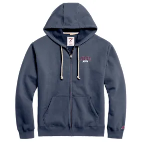Culver 1894 Essential Fleece Full Zip Hood - Denim Blue