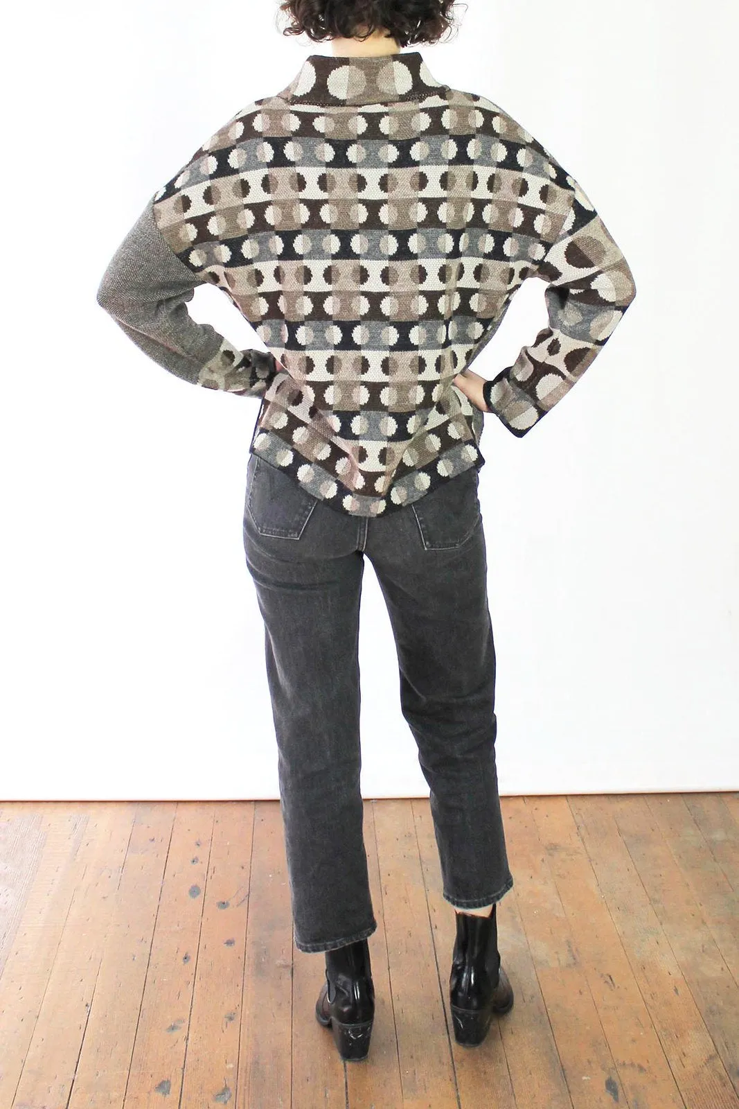 Dottie Baby Alpaca Mock Neck Sweater