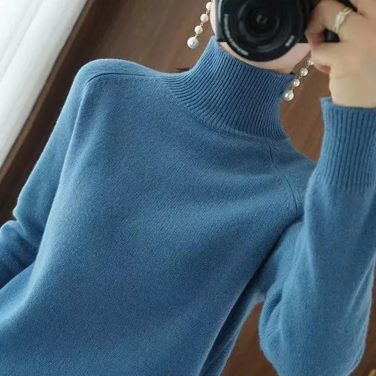 Faustina - Stijlvolle rolkragenpullover voor dames