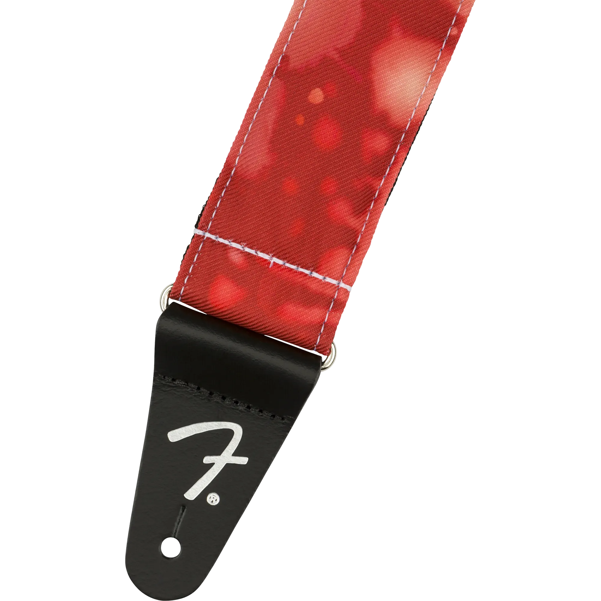 Fender Tie Dye Acid Wash Strap, Red