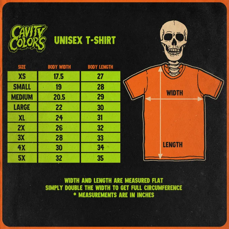 GHOULIES II: ENTER IF YOU DARE - T-SHIRT (GLOW IN THE DARK)