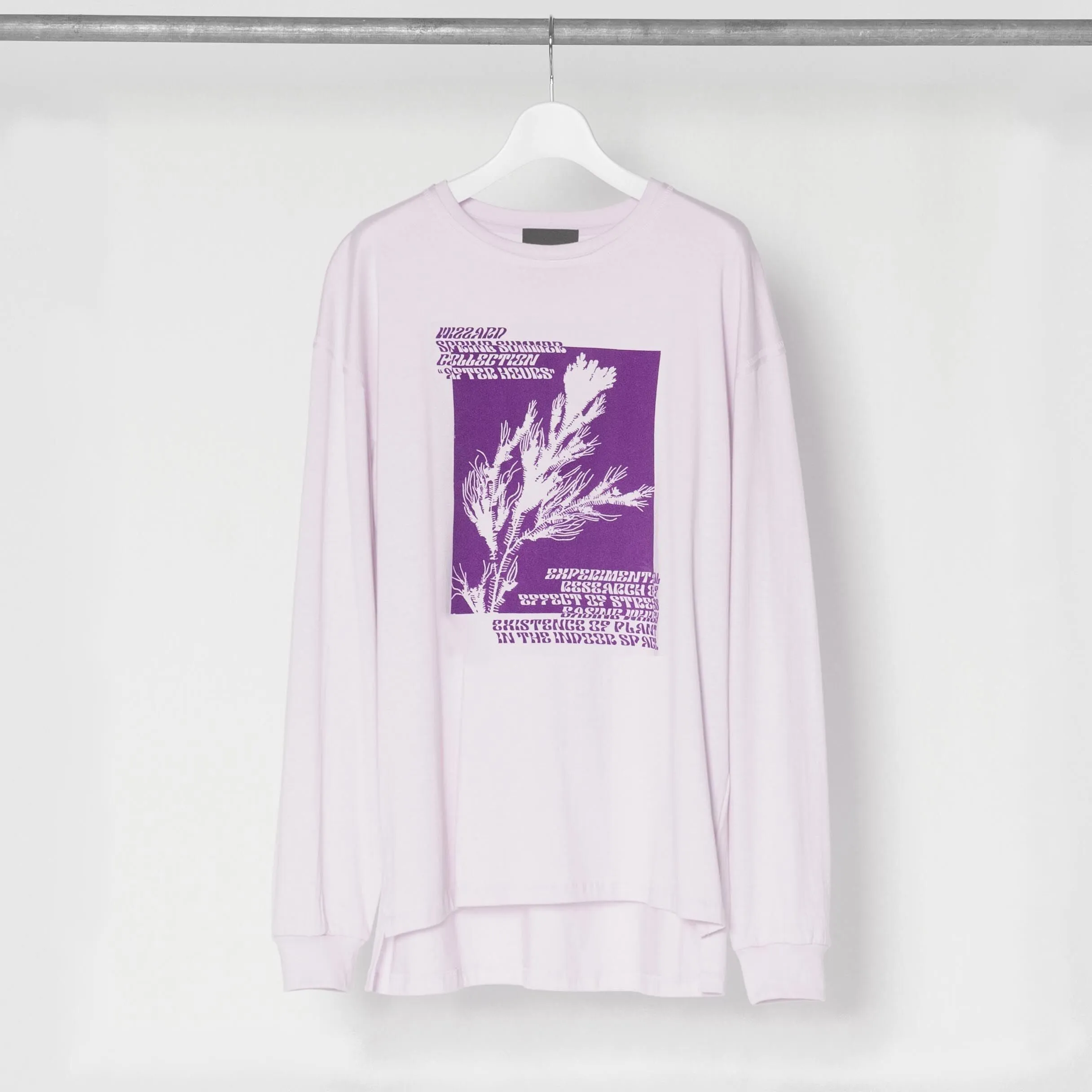 GRAPHIC LONG SLEEVE T-SHIRT "PLANT"