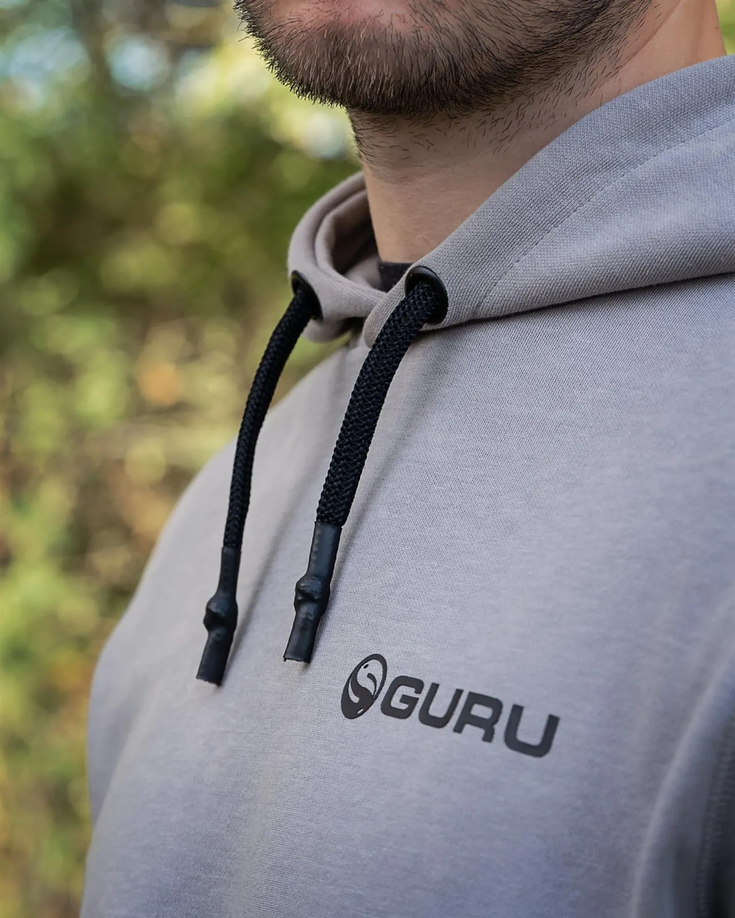 Guru Lightweight Hoodie Black or Grey