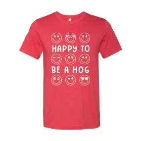 Happy Hog Red Soft Tee