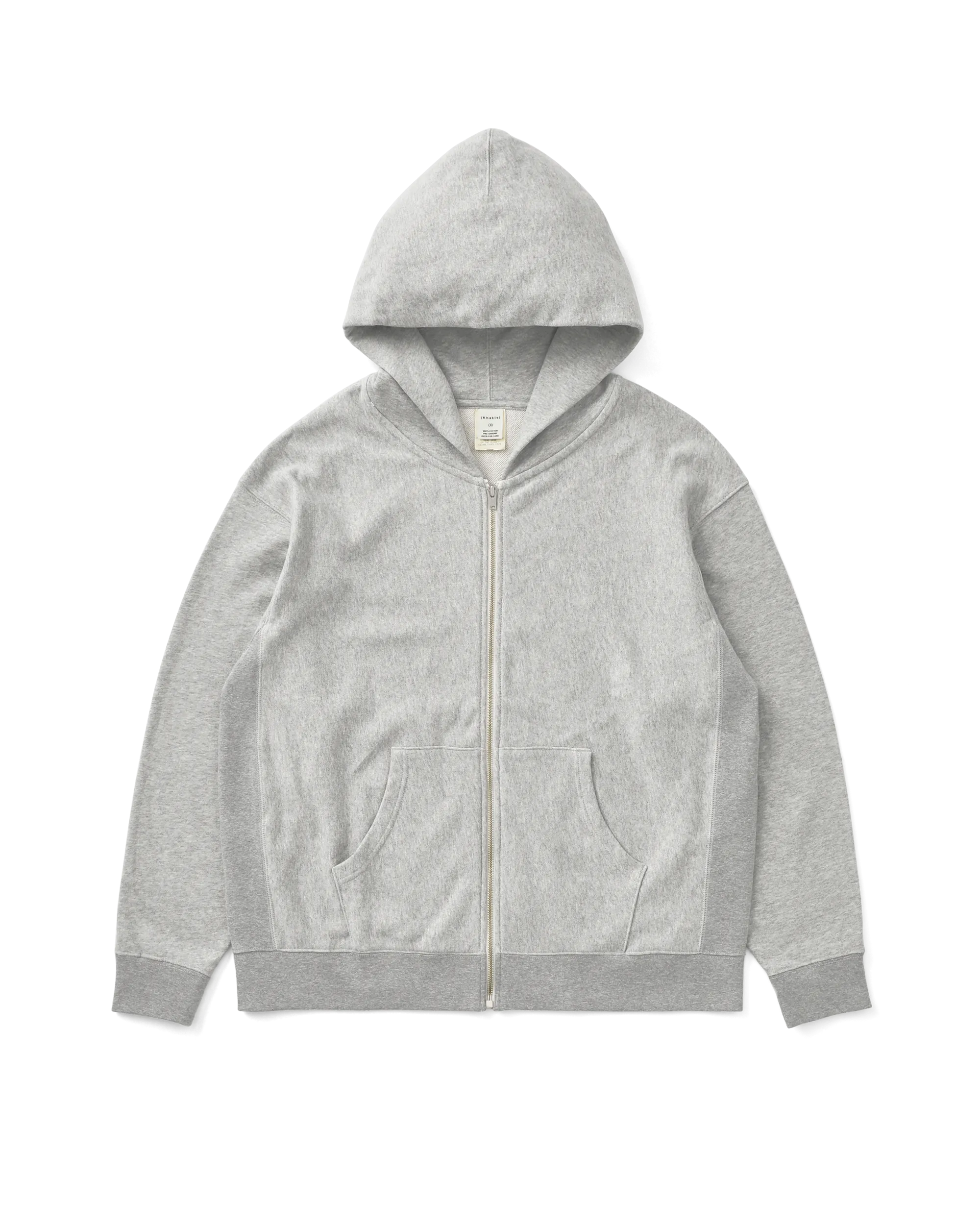 HEATHER FULL ZIP HOODIE