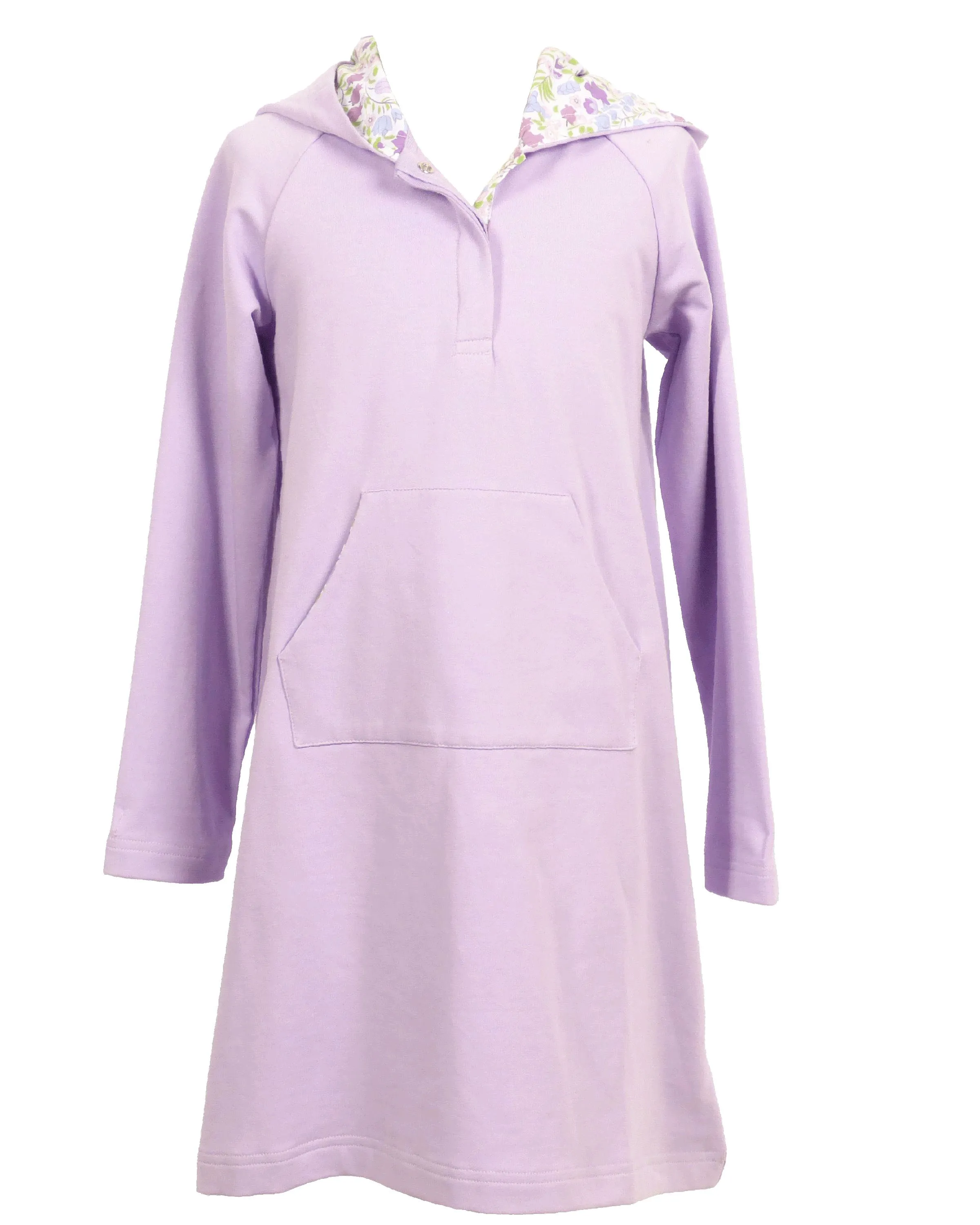 Hoxie Hooded Dress | Mulberry Floral