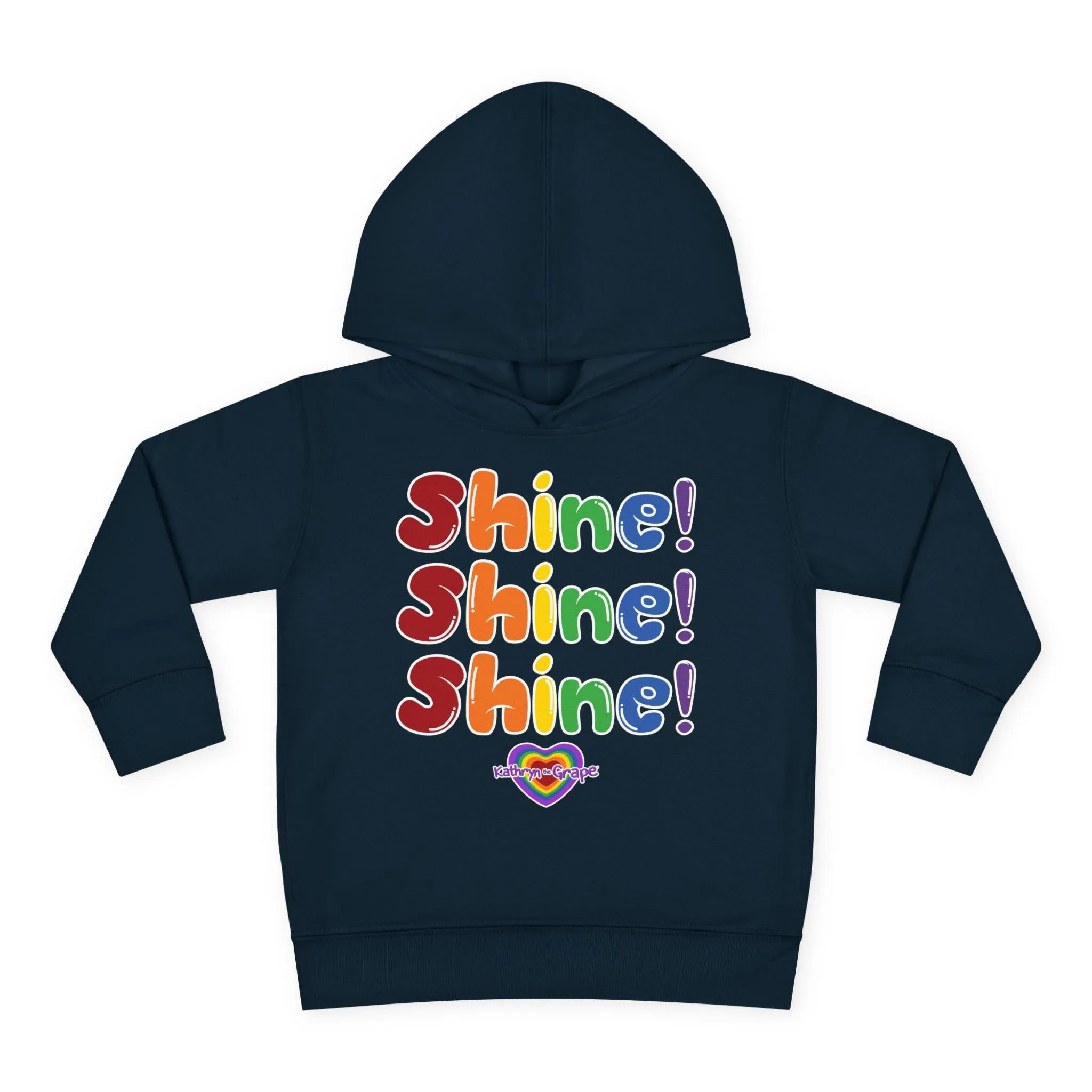 Kathryn the Grape Shine Shine Shine Toddler Pullover Fleece Hoodie