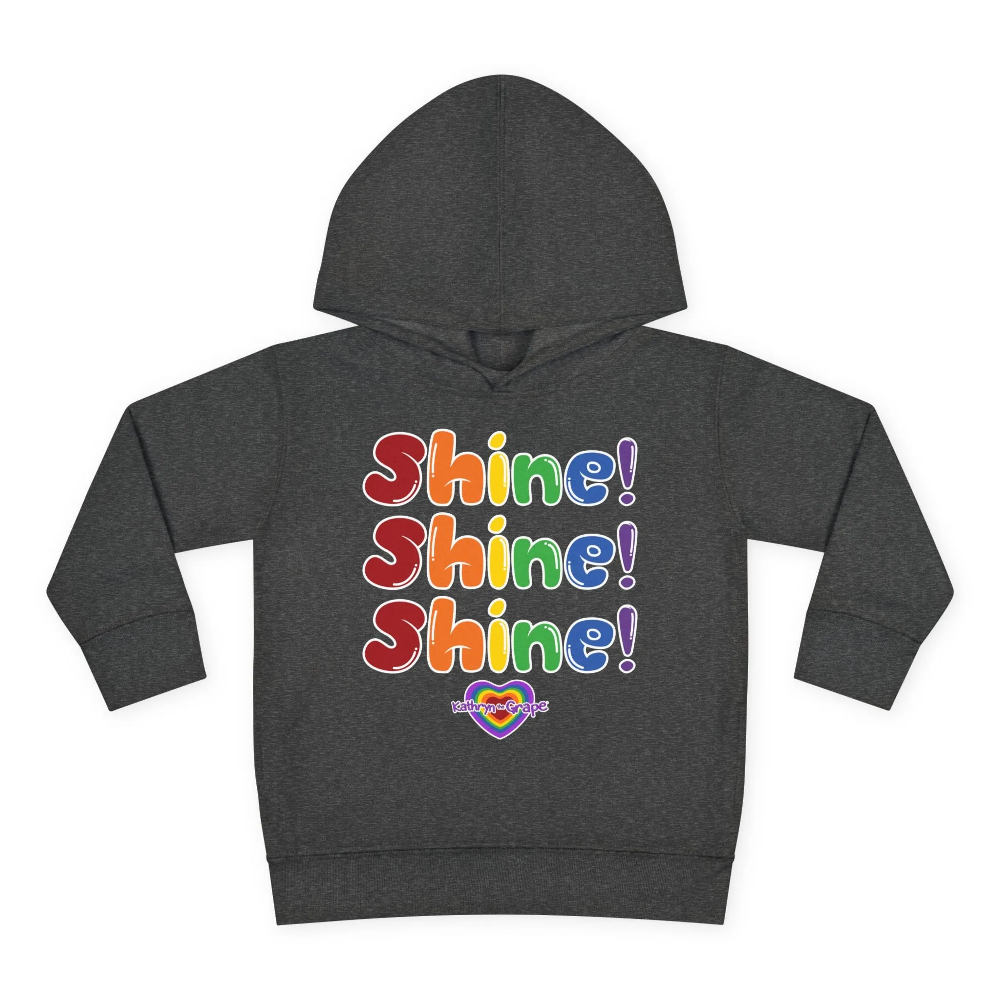 Kathryn the Grape Shine Shine Shine Toddler Pullover Fleece Hoodie