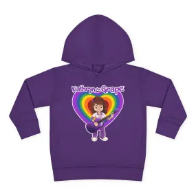 Kathryn the Grape with Guitar Toddler Pullover Fleece Hoodie