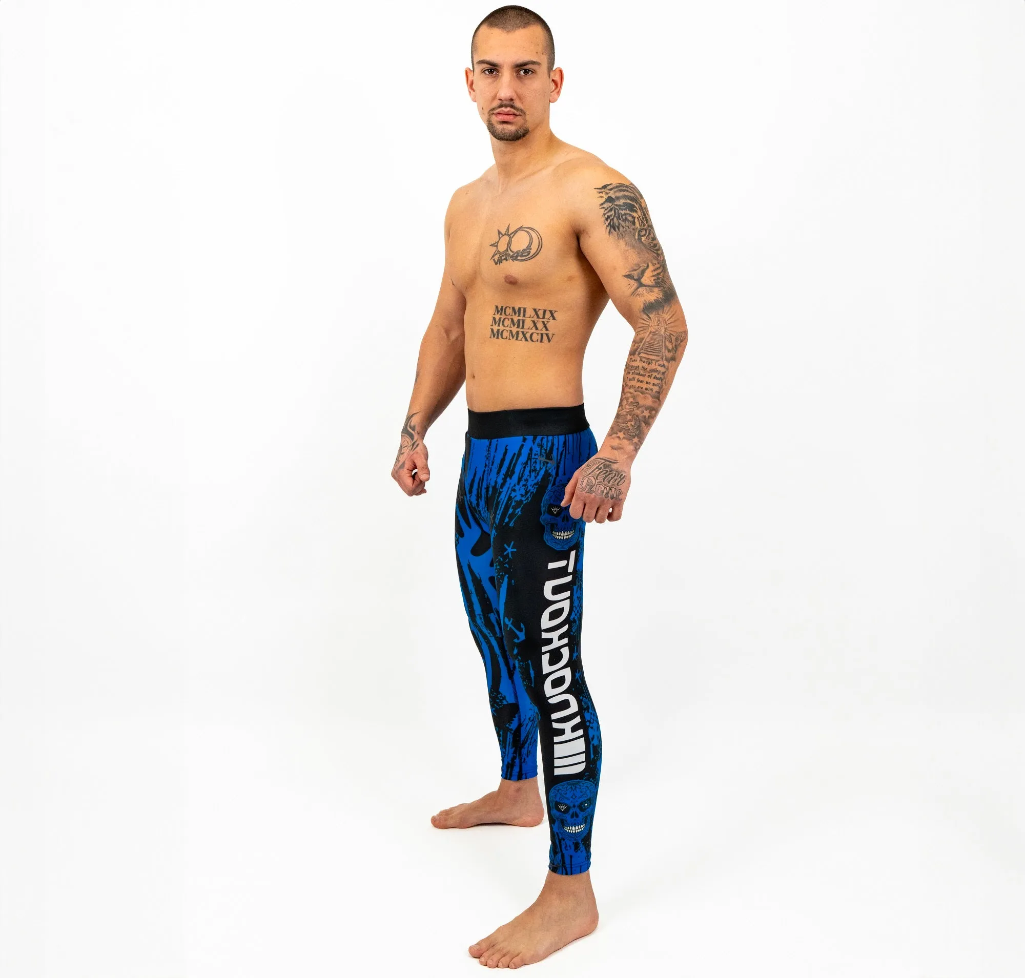 Knockout Skull Compression Pants