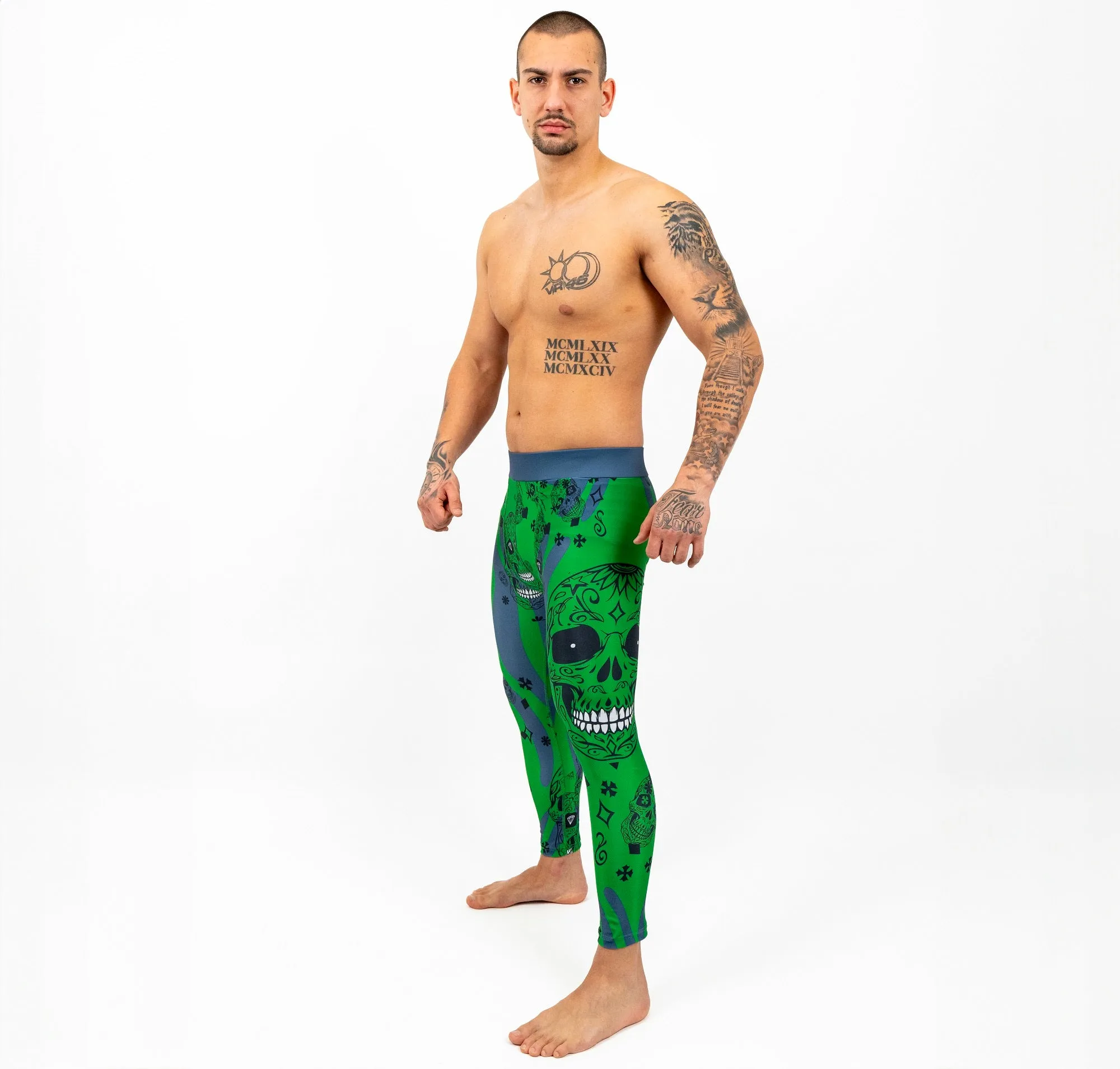 Knockout Skull Compression Pants
