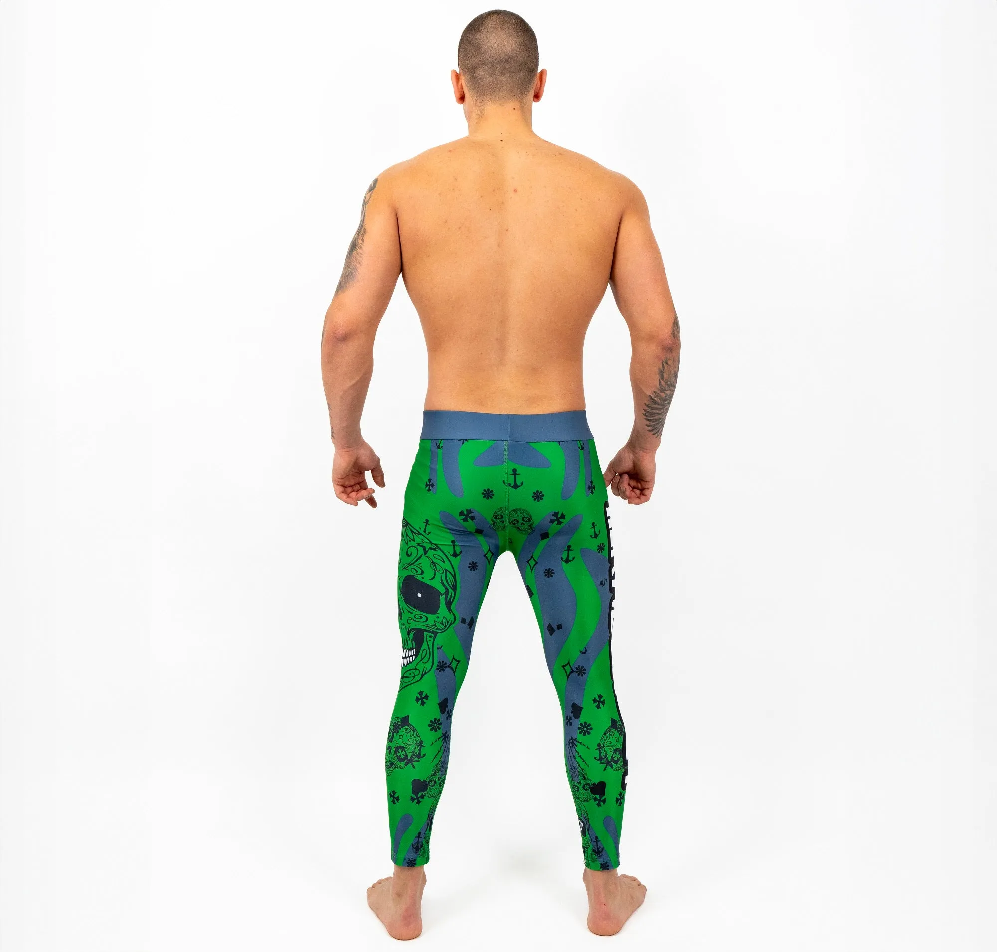Knockout Skull Compression Pants