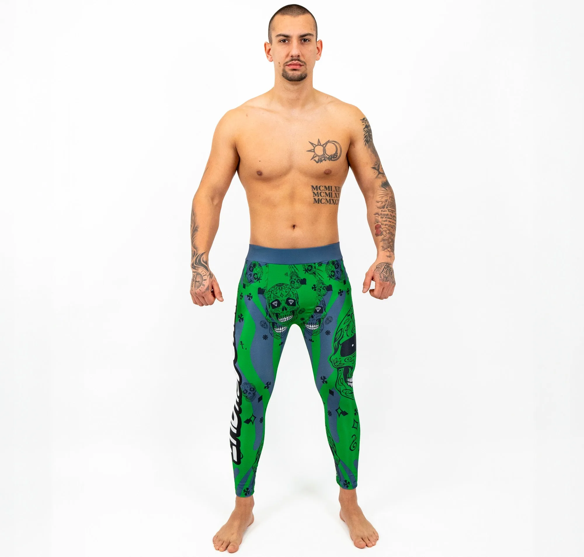 Knockout Skull Compression Pants