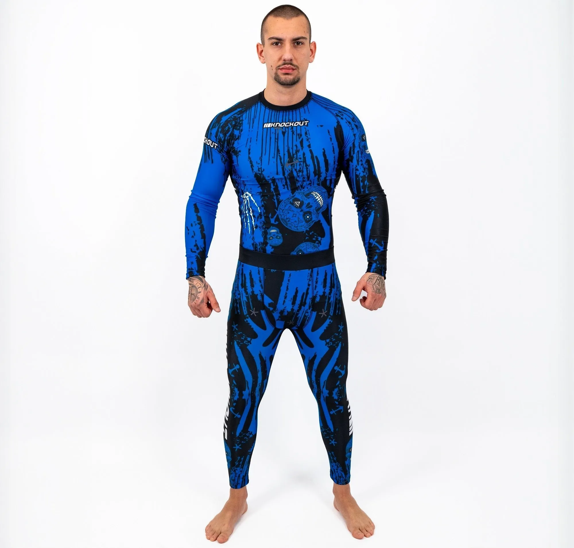Knockout Skull Compression Pants