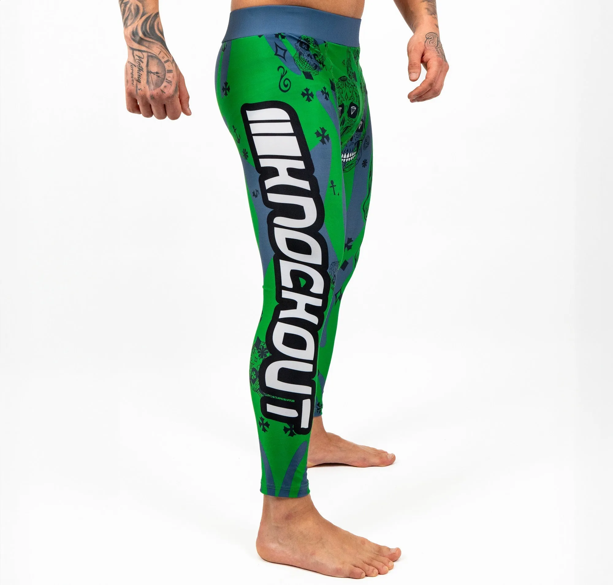 Knockout Skull Compression Pants