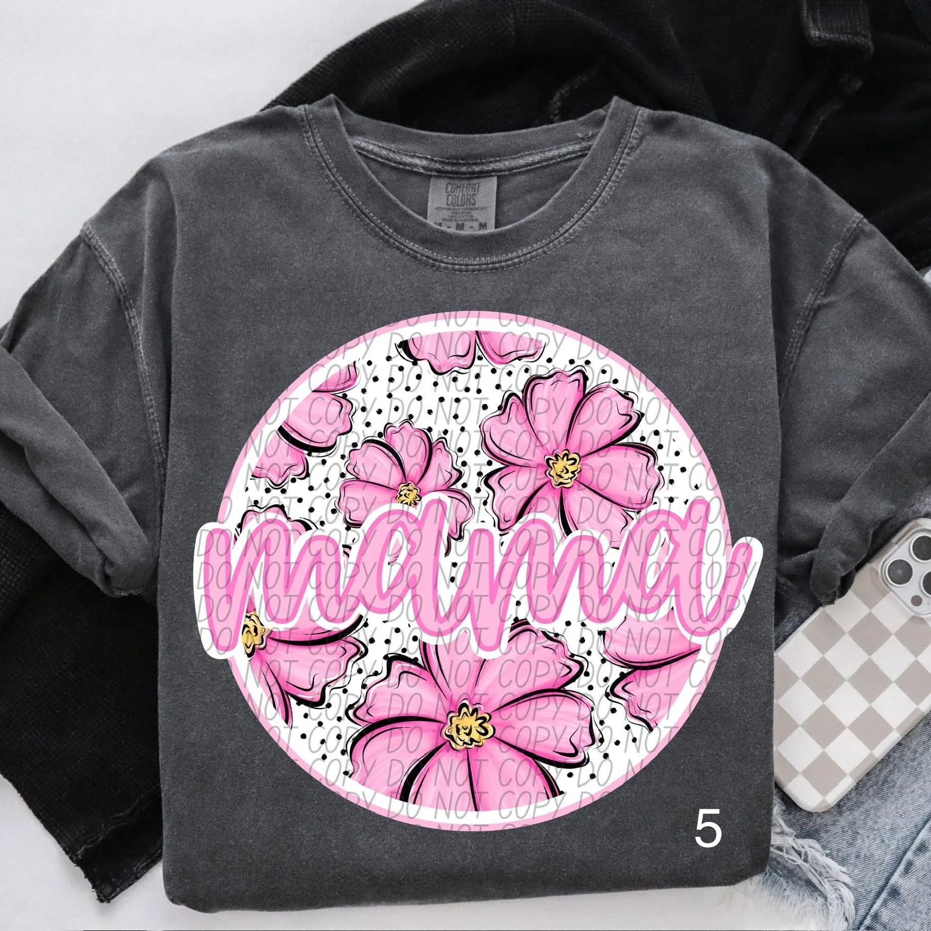 Mama Collection shirt - florals and more